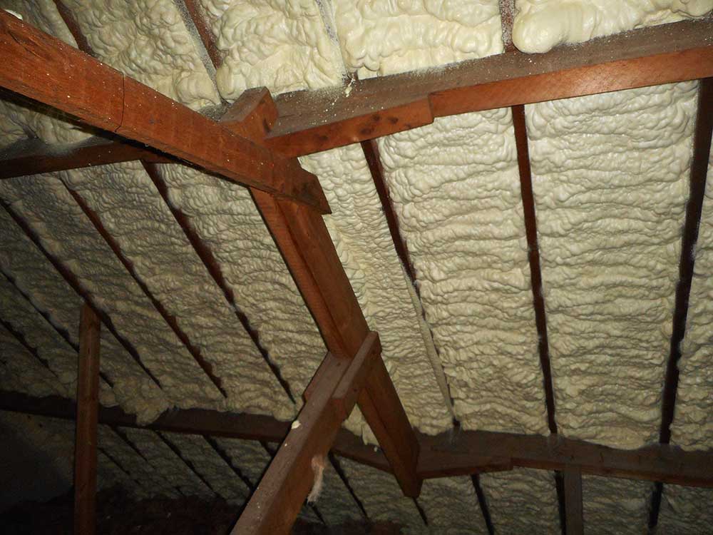 Roof insulation inspection